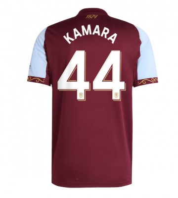 Aston Villa Boubacar Kamara #44 Hjemmebanetrøje 2025-26 Kortærmet